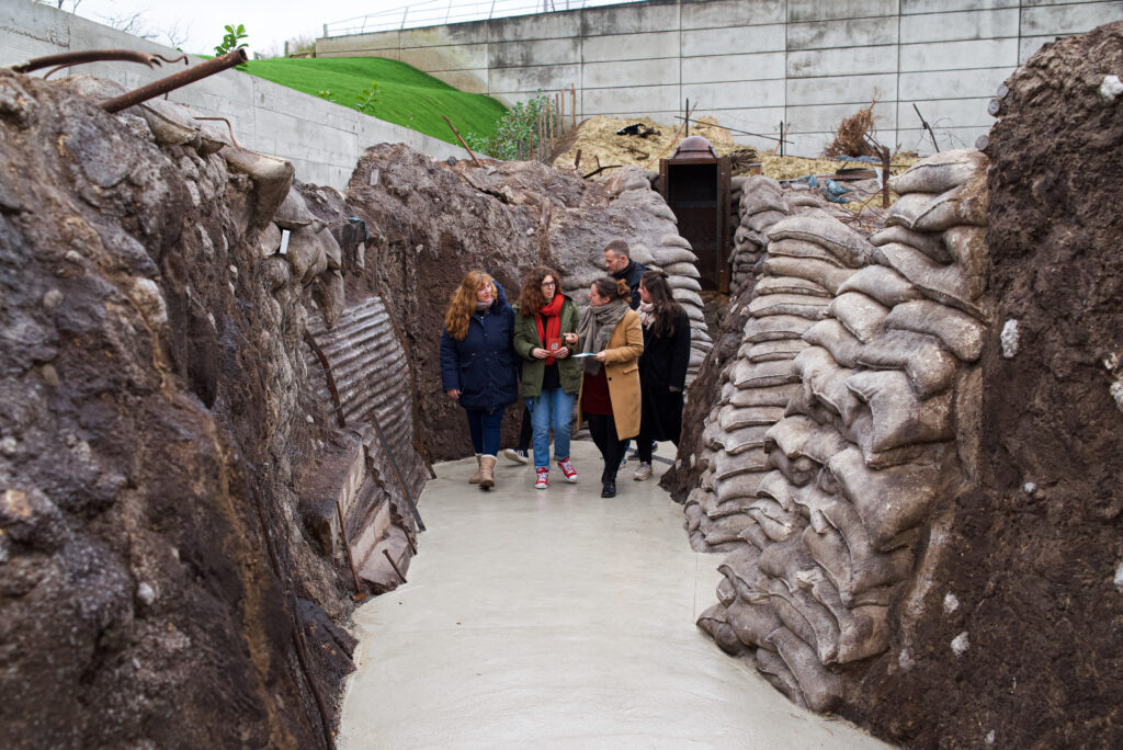 Meaux Musee de la Grande Guerre Tranchee © Mairie de Meaux Stephane Vallee