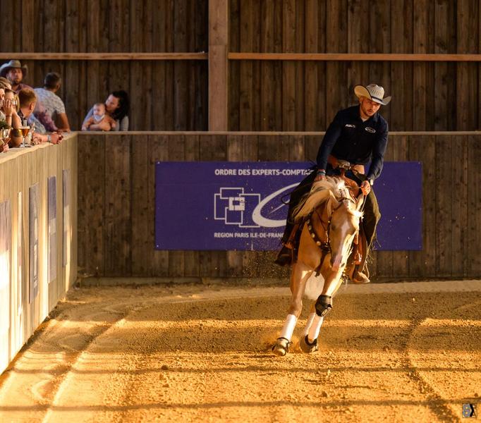 Bo Ranch Derby Maturity  compétition de Reining