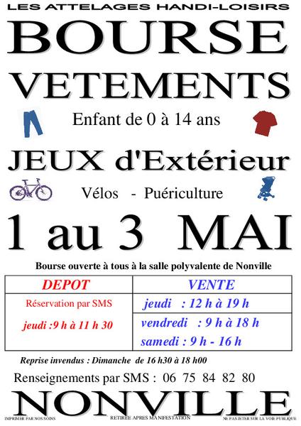 Bourse aux vêtements