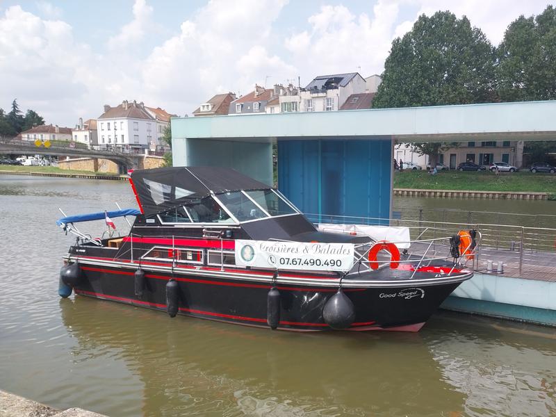 Balade fluviale sur la Marne - A bord du bateau Good Speed