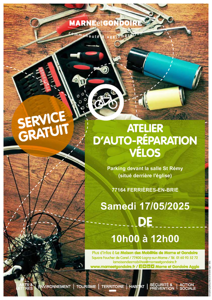 Atelier - Auto-réparation de vélos