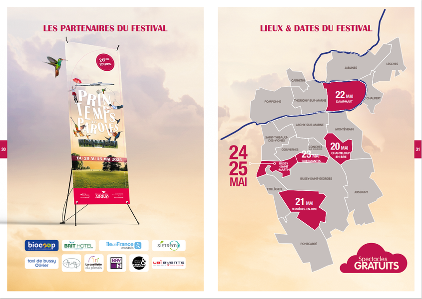 Festival - 20e édition de PrinTemps de paroles