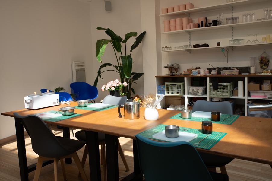 Atelier - Fêtes des mère en atelier créatif de bougies