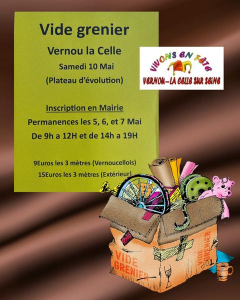 Vide-Greniers à Vernou-la-Celle