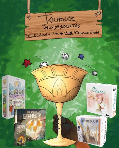 Activité - Soirée jeux mensuels du Renard Enjoué