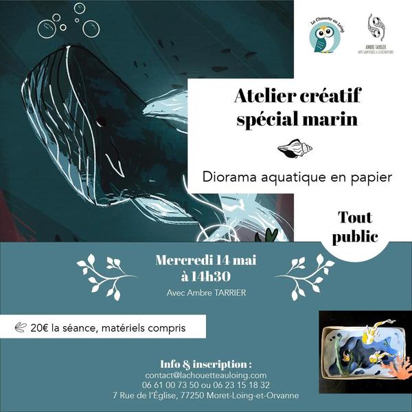 Atelier créatif spécial marin