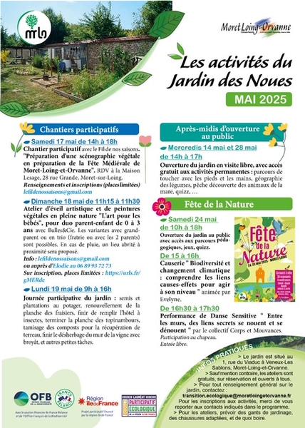 Animation : Visite du Jardin des Noues