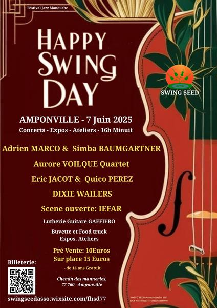 Festival Jazz Manouche - HAPPY SWING DAY 2025