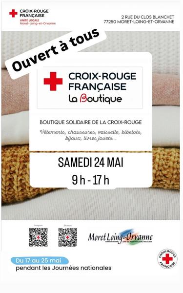 Boutique solidaire de la Croix-Rouge