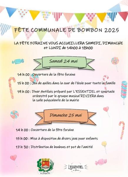 Fête du village à Bombon