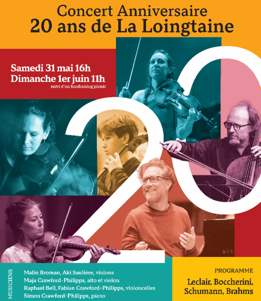 Concert anniversaire : 20 ans de La Loingtaine