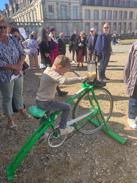 velo smoothie mathlide ferry festival du gout fontainebleau seine et marne
